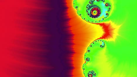 Colorful-Abstract-fractal-circle-geometric-looping-effect-animation
