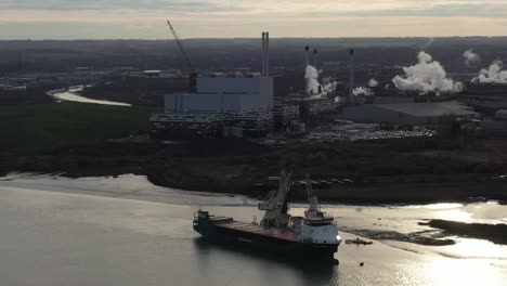 Aerial-view-of-K3-Kemsley-power-station-under-construction-and-other-industry-on-the-Swale-Estuary