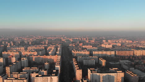 Wohngebiet,-Luftaufnahme,-Wohnblöcke,-Bukarest,-Rumänien