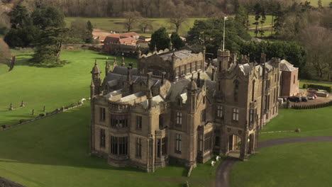 A-gothic-mansion-castle-in-the-rich-countryside