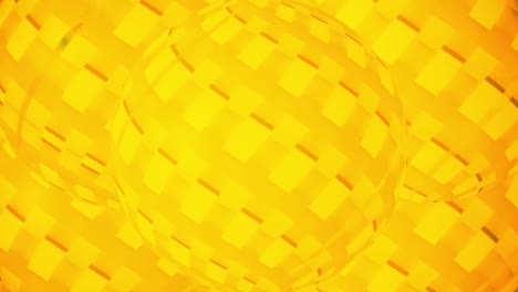 Gelbe-Abstrakte-Bewegungshintergrundschleife