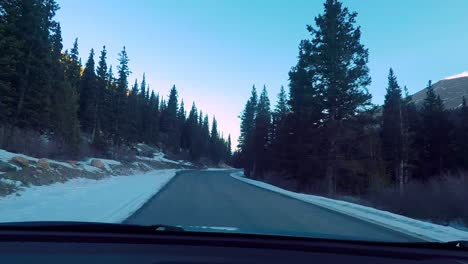 Timelapse-in-the-car-in-Colorado