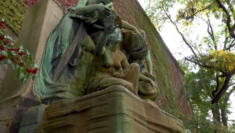 Wasserbrunnen-Weibliche-Skulptur-Geist-Der-Great-Lakes-Chicago