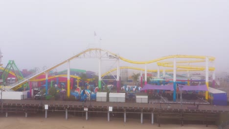 Dichter-Nebel-Auf-Dem-Santa-Monica-Pier