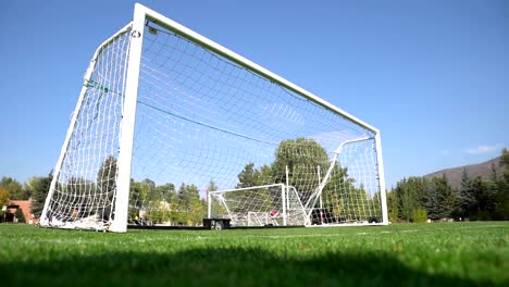 Soccer-ball-hitting-the-net-in-slow-motion