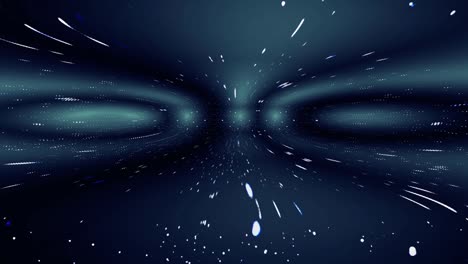 Blue-fantasy-abstract-futuristic-particles-in-space