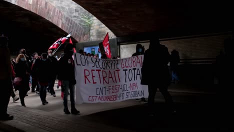 Französischer-Protest-Gegen-Globale-Sicherheit