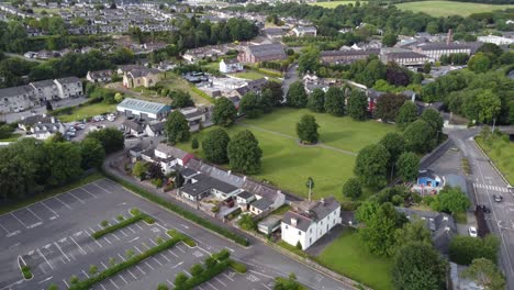 Blarney-village-Ireland-drone-aerial-footage