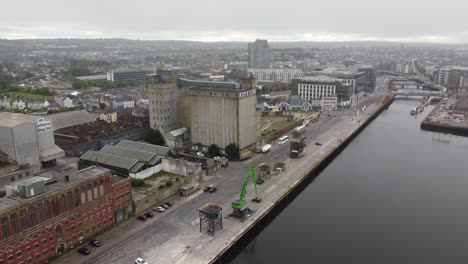 Kennedy-Quay-Cork-Ireland-aerial-drone-view