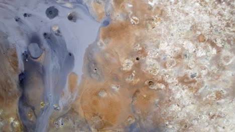 Aerial-top-down-view-Patters-in-the-landscape-Mars-like-in-Iceland