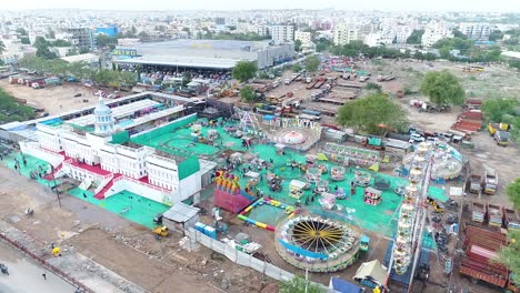 Drone-flying-over-exhibition-in-Hyderabad