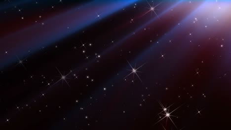 Sternenlichtanimation-VFX-Hintergrund