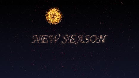 Amazing-fireworks-for-new-season