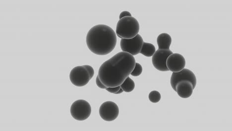 Black-Metaball-3D-Aufnahmen