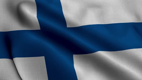 Finnland-Satin-Flagge