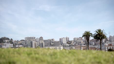 Amazing-landscape-and-cityscape-of-San-Francisco,-California
