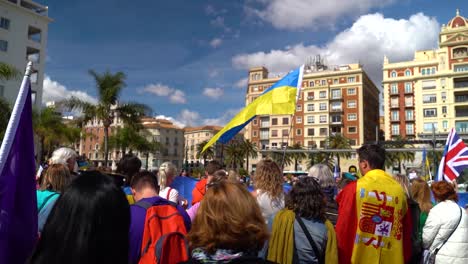 Viele-Nationen-Versammelten-Sich-Zu-Antikriegsprotesten-In-Der-Spanischen-Stadt-Malaga