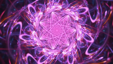 Abstract-floral-fractal-Kaleidoscope---atomic-nuclear-core---seamless-looping-music-vj-colorful-chaotic-streaming-backdrop-art