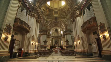 Interior-view-of-a-big-beautiful-church-in-Italy