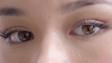 Extreme-Close-Up-Of-A-Beautiful-Woman's-Eyes