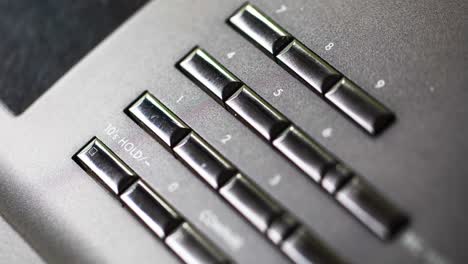 Close-Up-Of-Controller-Buttons-Of-An-Electronic-Keyboard