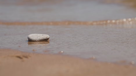 The-lonely-rock-on-the-beach-shore