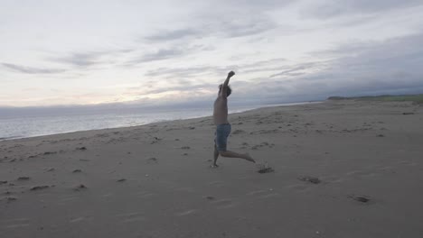 Dancer-jumping-near-the-ocean