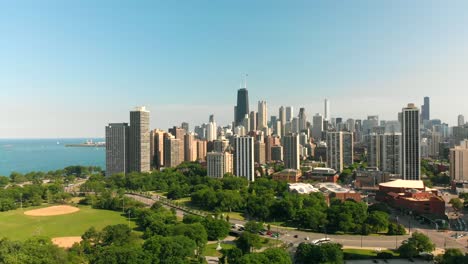 Aerial-view-of-Chicago