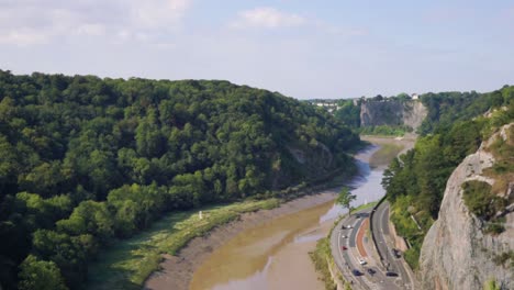 Blick-Auf-Den-Fluss-Avon-Von-Clifton,-Bristol