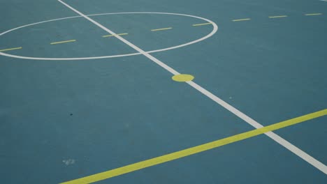 Markings-on-the-ground-of-an-outdoor-court-in-sport-center