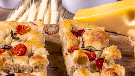 Homemade-italian-flat-bread---Focaccia-contorta