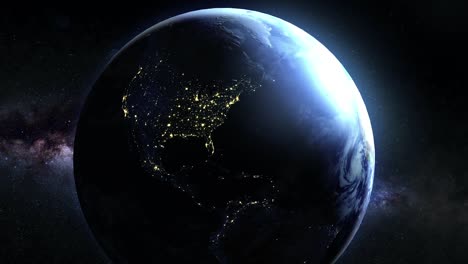 Lichter-Flackern-über-Den-Planeten-Erde-–-Nordamerika