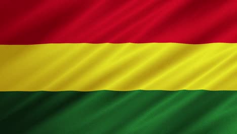 Flagge-Boliviens-Weht-Im-Hintergrund