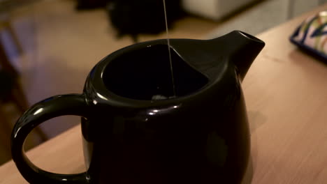 Close-up-shot-of-a-tea-bag-soaked-several-times-in-the-teapot