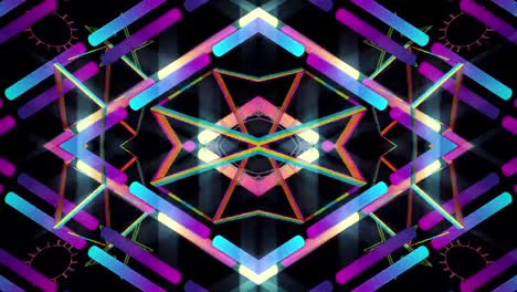 DJ-VJ-Loop-Kaleidoskop-Abstrakter-Bewegungshintergrund