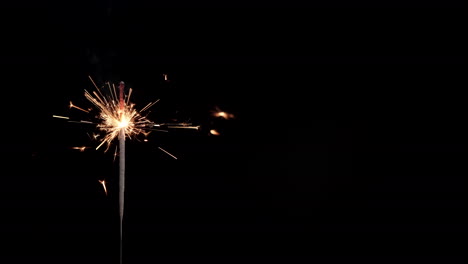 Sparklers-fireworks-on-a-side