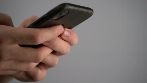 Senden-Einer-SMS-Textnachricht-Auf-Dem-Imessage-Smartphone-Des-IPhone