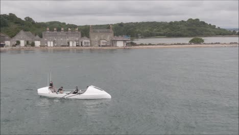 Atlantic-Rowing-Boat-Challenge-aerial-side-on-tracking-drone-shot