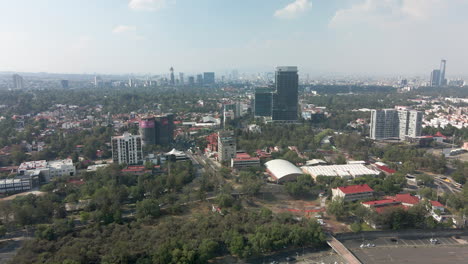 Aerial-view-from-south-mexico-city