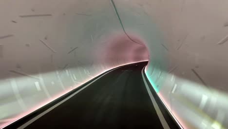 Túnel-Circular-Subterráneo-Debajo-Del-Centro-De-Convenciones-De-Las-Vegas