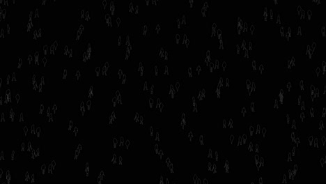 Abstract-Outline-Of-Crowd-Of-People-In-Black-Background
