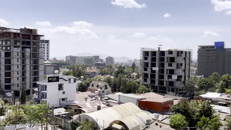 Skyline-Static-Shot-Addis-Abeba-Con-Nueva-Construcción