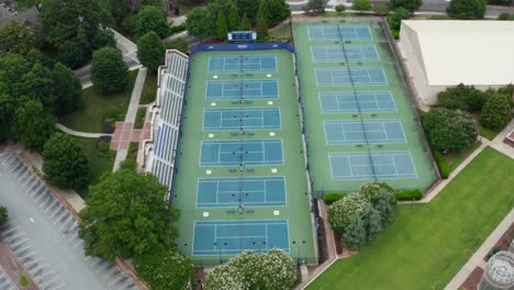 Tennisplätze-Der-Duke-University