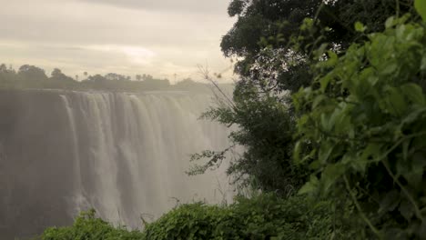 Slow-motion-shot-of-the-amazing-Victoria-Falls-on-the-Zambezi-River-at-the-border-of-Zambia-and-Zimbabwe