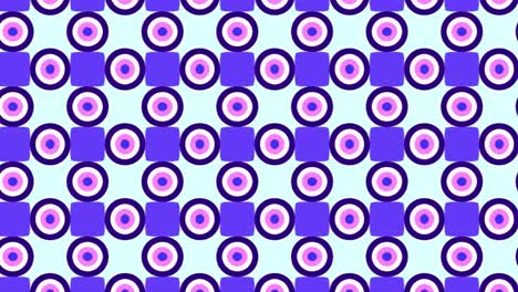Geometrical-abstract-tiles-mosaic-seamless-pattern-background---Seamless-Tile-Pattern-With-Violet-Dominating-Colour