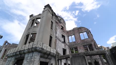 Atombombenkuppel-In-Hiroshima,-Ort-Der-Explosion-Im-Zweiten-Weltkrieg