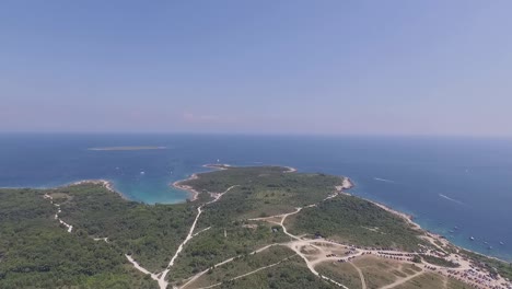 slow-pan-with-drone-over-national-park-Kamenjak-in-Croatia