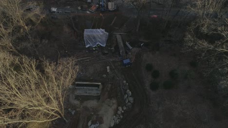 Construction-of-Bridge-Footings-as-seen-by-a-Drone