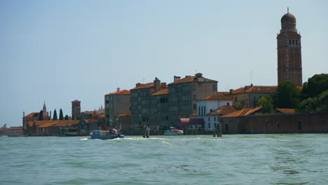 Cityscape-of-Venice,-Italy