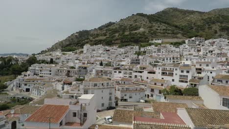 Blick-Auf-Das-Dorf-In-Mijas,-Spanien